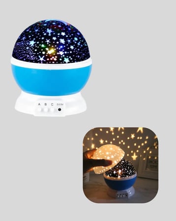 Hediye Led Gece Lambası 6 Renk Seçenekli Yumuşak Işıklı Uyku Yardımcı Lamba
