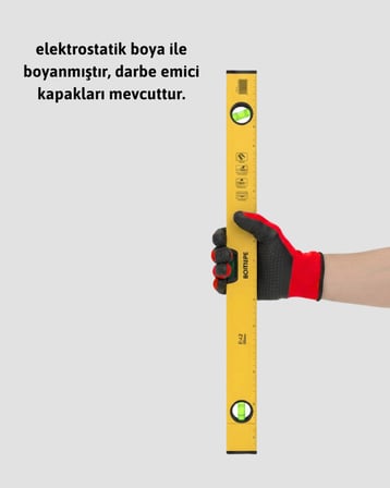 Hediye Profesyonel 600 Mm Su Terazisi Duvar Ve Montaj İşleri İçin Yeni Nesil