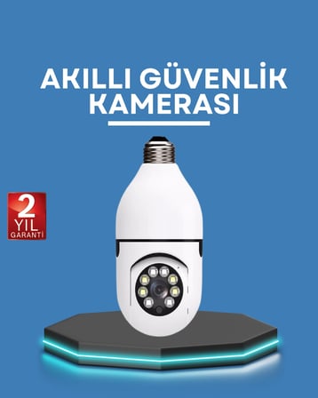 Hediye Akıllı Güvenlik Kamerası Full Hd Görüntü Ve Gece Görüş Özellikli