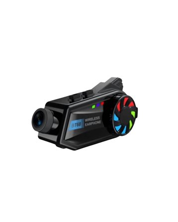 Hediye Motosiklet Kask Kamera Sistemi Gece Görüş Destekli Bluetooth Ve Uzun Pil
