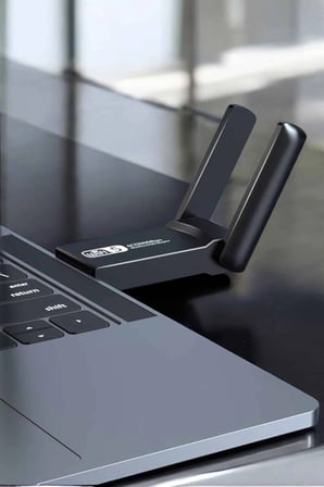 Hediye Wifi Adaptör Çift Bantlı Kablosuz Wifi Adaptörü