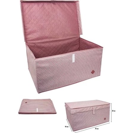 Hediye Çok Amaçlı Düzenleyici Kutu Organizer Cırt Cırtlı Hurç Mega Plus Boy 40cm X 30cm X 70cm (3 Adet)