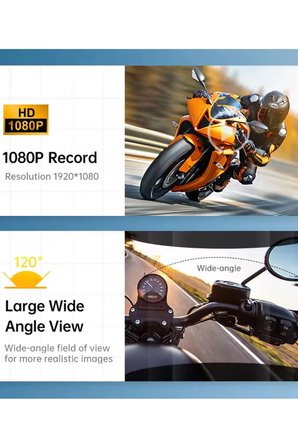 Hediye Q29 Motosiklet Kask Bluetooth Kulaklık Eşleşmeli 1080p Kamera Geniş Açı Su Geçirmez Intercom