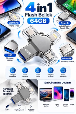 Hediye 64 Gb Flash Bellek