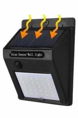 Hediye Solar Dekoratif Lambası Sensörlü Led Işık Bahçe Aydınlatma Yeni Nesil