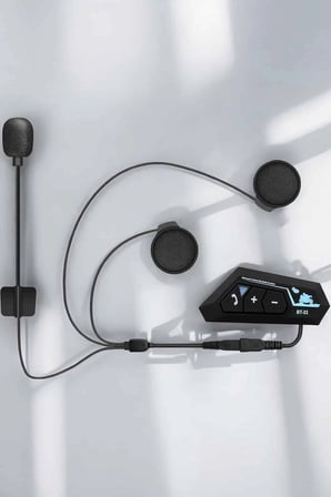 Hediye Kask Kulaklığı Motosiklet Intercom Interkom Dinleme Konuşma Özellikli Su Geçirmez