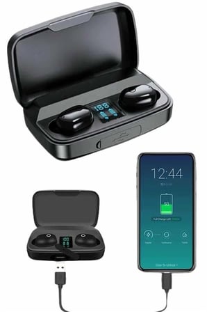 Hediye Kablosuz Dijital Göstergeli Çağrı Cevaplayabilen Tws 5.0 Bluetooth Kulaklık