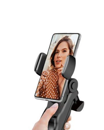Hediye Masaüstü Telefon Tripodu Katlanabilir Telefon Tutucu Video Çekim Standı