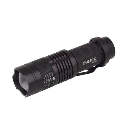Hediye Pc-11 Mini El Feneri Sadece 1  Kalem Pil İle Çalışır Cree Q5 Led Teknolojisi, 100m Menzil Ve Zoom Özelliği. Kompakt, Güçlü Ve Ultra Ekonomik.
