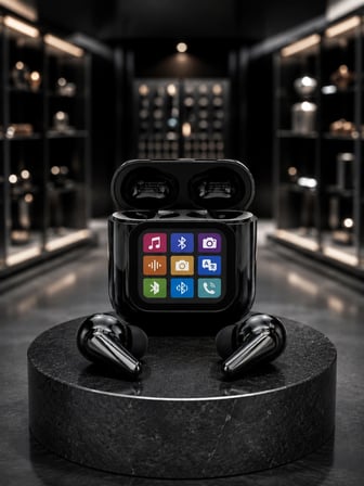 Hediye Aı Destekli Dokunmatik Ekranlı Kablosuz Bluetooth Kulaklık