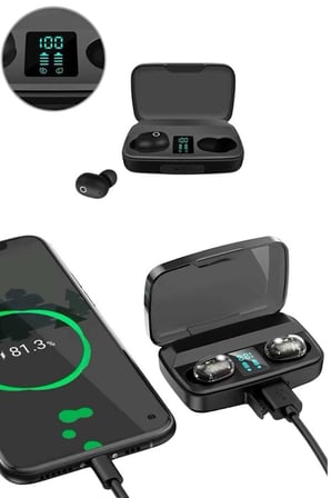 Hediye Yeni Nesil Tws Kablosuz Kulaklık Güçlü Batarya Yüksek Kalite Bluetooth 5.0 Anc Özelliği