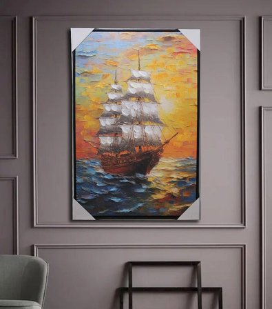 Hediye Duvara Asmalı Yağlı Boya Pano Alk2925-5