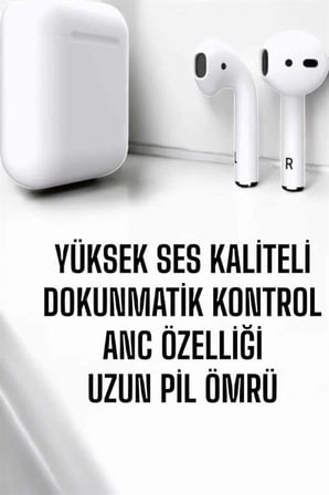 Hediye 2.nesil Kablosuz Bluetooth Kulaklık Uzun Pil Ömrü