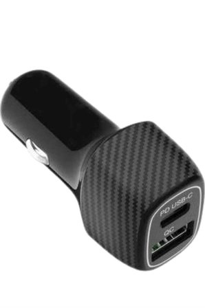 Hediye 38w Usb Type-c Girişli Oto Çakmaklık Araç İçi Hızlı Şarj Çakmaklık Şarj Aleti