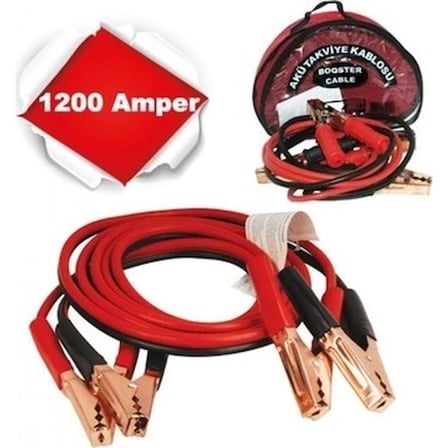Hediye Akü Takviye Kablosu 1200 Amper (taşıma Çantalı)