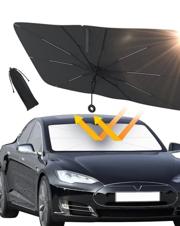 Hediye Mercedes Cla, Audi A5, Bmw 4 Serisi, Vw Arteon, Toyota Camry Uyumlu Oto Şemsiye