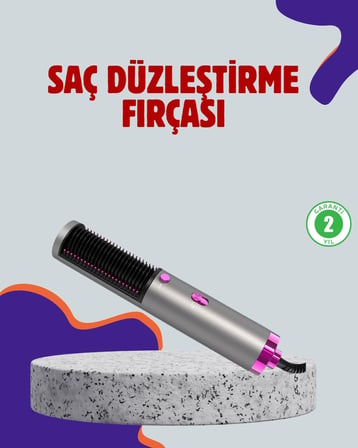 Hediye Salon Kalitesinde Saç Bakımı Sunan Şekillendirici Fırça