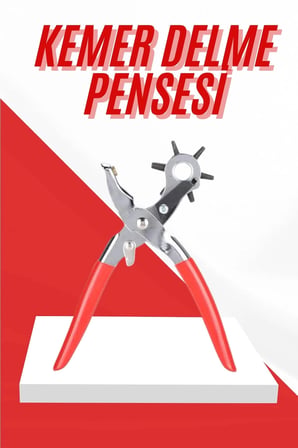 Hediye Kemer Delme Pensesi 6 Farklı Boyutta Kemer Delici Ev Deri Kemer