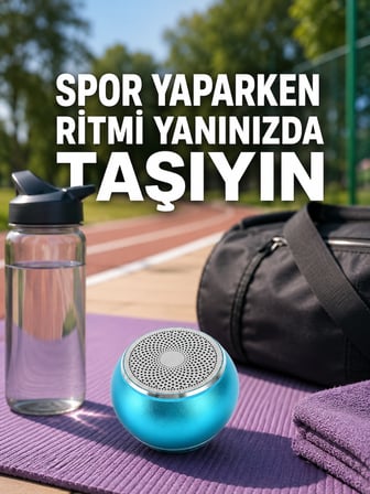 Hediye Taşınabilir Bluetooth Hoparlör | Dış Mekân Ve Seyahat İçin İdeal Yeni Nesil