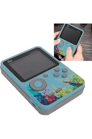 Hediye 3 İnç Ekran 500 Oyunlu Game Box Mini Taşınabilir Oyun Konsolu