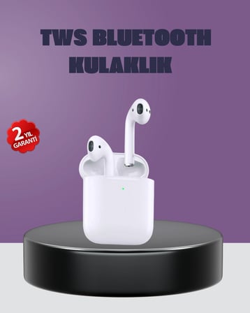 Hediye İphone 11 12 13 14 15 Uyumlu Dokunmatik Kulaklık Gürültü Önleyici Hd Görüşme