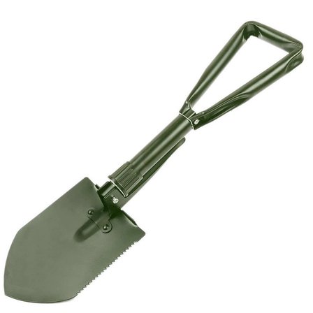 Hediye Profesyonel Portatif Katlanabilir Kürek ( Orta Boy 59 Cm )