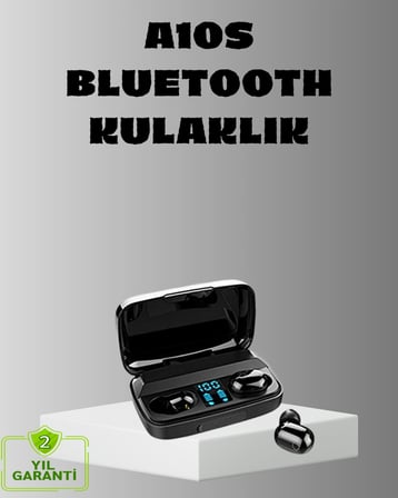 Hediye Tws A10s Bluetooth 5.0 Kulaklık – Yüksek Ses Kalitesi, Ergonomik, Uzun Pil Ömürlü