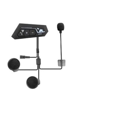 Hediye Bt22 Kask Kulaklık Bluetooth Motosiklet Kulaklık 5.0 Bluetooth Interkom Motorsiklet Kulaklık