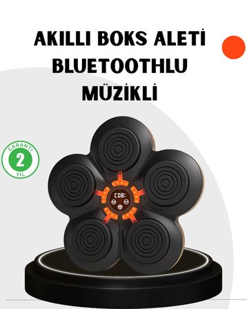 Hediye Evde Fitness İçin Akıllı Boks Makinesi Işıklı Vuruş Noktalı Bluetoothlu