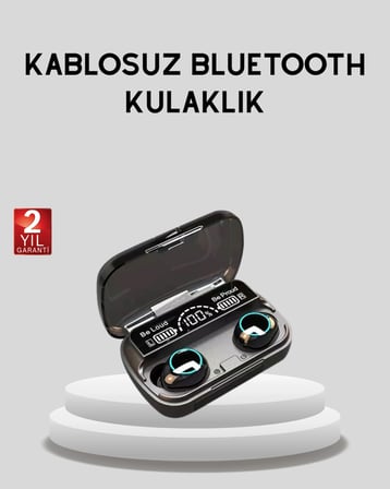 Hediye Bluetooth 5.1 M10 Tws Kulaklık Ergonomik Tasarım Yüksek Ses Kaliteli