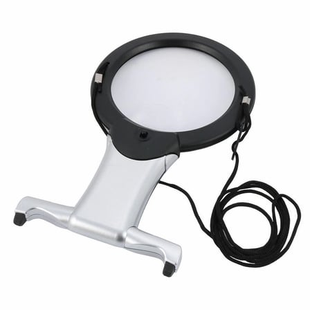 Hediye Nikula- 2x 6x Led Eller Serbest,boyun Asılı,dıkış,okuma İçin En Uygun Büyüteç 11b-1