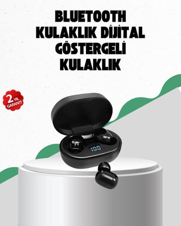 Hediye Titanyum Hoparlörlü Kablosuz Bluetooth Kulaklık