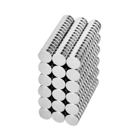 Hediye 100 Lü 8x3mm Yuvarlak Neodyum Mıknatıs