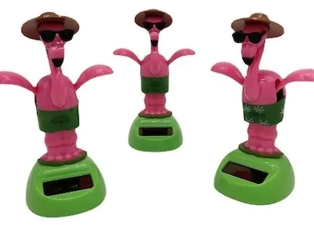 Hediye Güneş Enerjili Solar Sallanan Flamingo