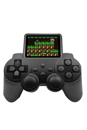Hediye 2.4 İnç Ekran 520 Oyunlu Retro Temalı Kablosuz Oyun Kolu El Atarisi
