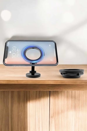 Hediye Telefon Tutucu Tüm Arabalara Uyumlu Araç İçi Katlanabilir Manyetik Tasarım