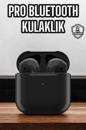 Hediye Bluetooth Kulaklık Yeni Nesil Pro Sensörlü Mikrofon Çağrı Cevaplama