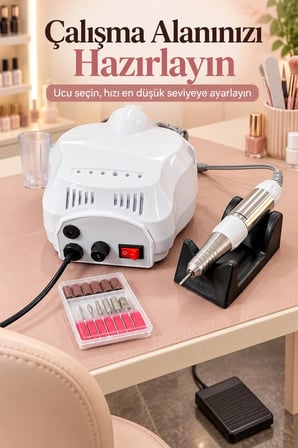 Hediye Elektrikli Tırnak Törpüsü El Ve Ayak Kumandalı Set