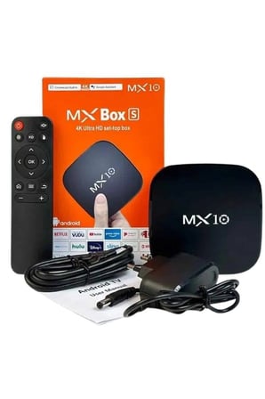 Hediye 2.4g Wifi Tv Box Medya Oynatıcı Tv Uyumlu Mx Box Kutusu Android Tv