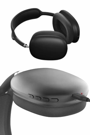 Hediye Kulak Üstü Kablosuz Bluetooth Kulaklık Yumuşak Süngerli Sd Kart Girişli