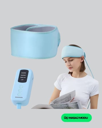 Hediye Sıkıştırmalı Baş Masaj Aleti Ev Tipi Konforlu Masaj Deneyimi