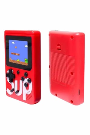 Hediye Nostalji Oyunlu Mini Atari Gamebox 400 Oyunlu El Atarisi