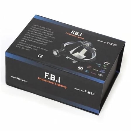 Hediye F-823 Xlm T6 Led Su Geçirmez Şarjlı Kafa Lambası