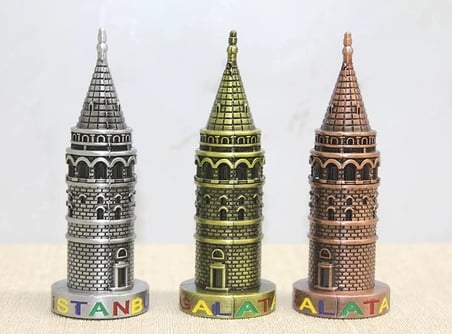 Hediye Metal Galata Kulesi Alk4317