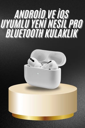 Hediye Beyaz Android Ve İos Uyumlu Yüksek Performanslı Uzun Pil Ömrü