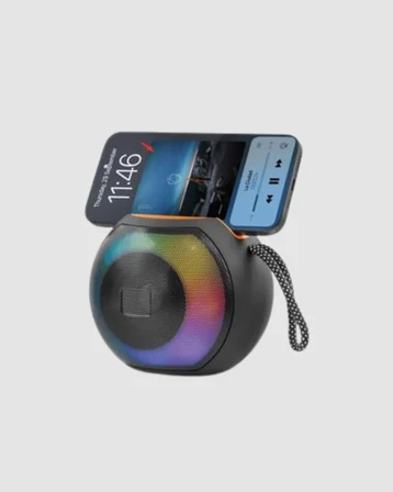 Hediye Taşınabilir Bluetooth Hoparlör – Rgb Işıklı, Güçlü Bas Ve 8 Saat Pil Ömrü