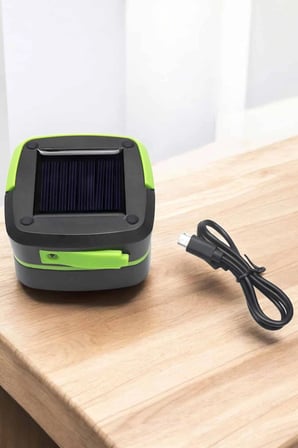 Hediye Güneş Enerjili Led Lamba Kamp Lambası Katlanabilir Lamba Usb Şarjlı