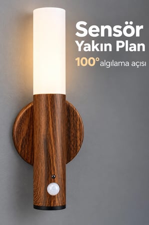 Hediye Çift Taraflı Bantlı Şarjlı Led Duvar Lambası