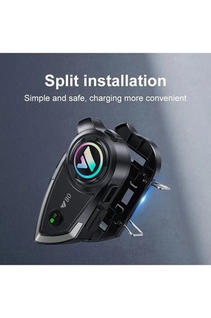 Hediye Vothoon Y80 Motosiklet Kask Kulaklık Intercom Işıklı Motorsiklet Interkom