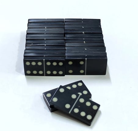 Hediye Kemik Domino Taşı 8403a